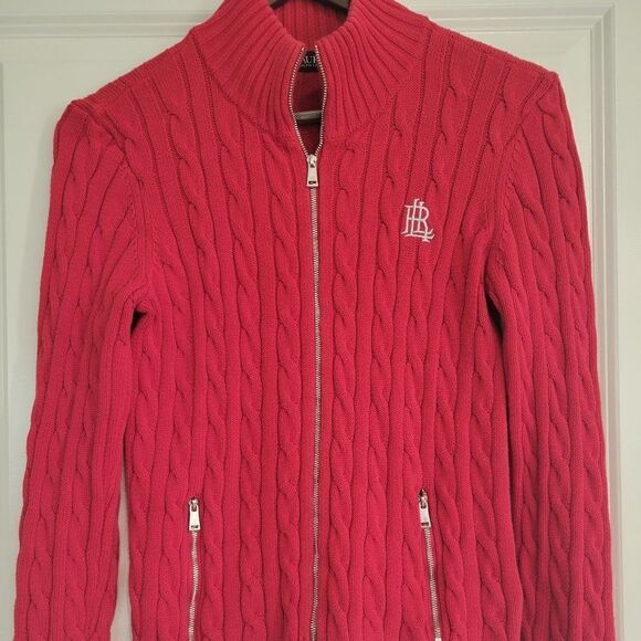 Ralph Lauren black label 100% cotton pullover sweater women’s size M - Picture 1 of 12